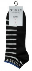 Bavlnené ponožky Guess U84Y03 čierne