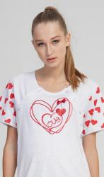 Dámska nočná košile mateřská Vienetta Secret Love