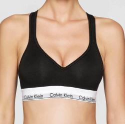 Dámska športová podprsenka Calvin Klein QF1654E čierna
