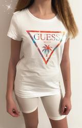 Dámska triko Guess E2GI02 biela