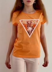 Dámska triko Guess E2GI02 oranžové