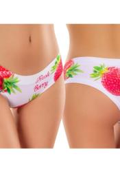 Dmske nohaviky Memme Fresh Summer/23 Strawberry