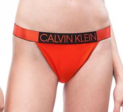 Dmske plavky Calvin Klein KW0KW00619 brazilky oranov