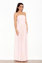 Dámske šaty Katrus K252 ružové