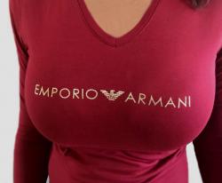 Dmske triko Emporio Armani 163141 8A225 vnovej