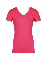 Dámske tričko Emporio Armani 163321 0P263 růžová, fialová