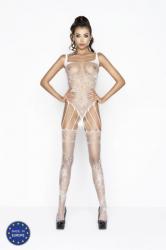 Dmsky bodystocking Passion BS034 biely