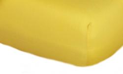 Froté plachta tmavo žltá B-froté plachta tmavo žltá 160x220x15 cm