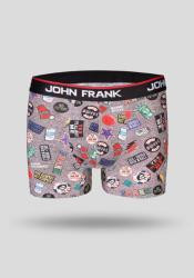 Pánské boxerky John Frank JFBD200 print