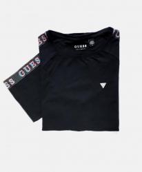 Pánske tričko Guess 01M00 čierne