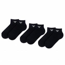 Ponožky kotníkové Emporio Armani 302202 3 páry