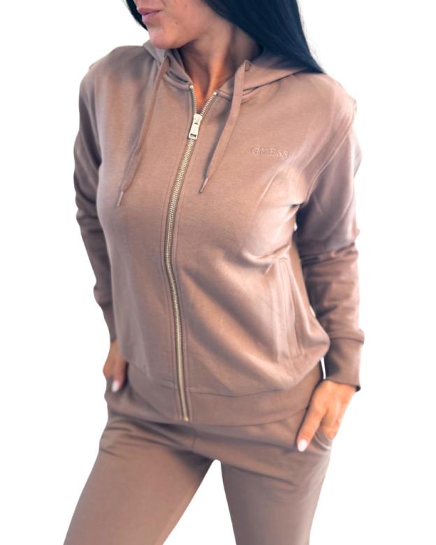 Dámska mikina GUESS O5RQ01 Sofia hnedá