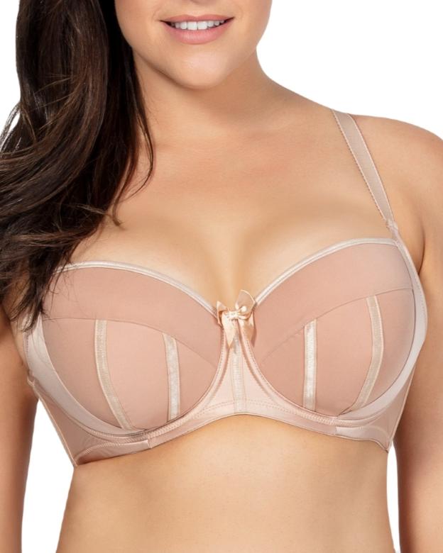 Dámska nadrozmerná podprsenka Charlotte 6901 nude