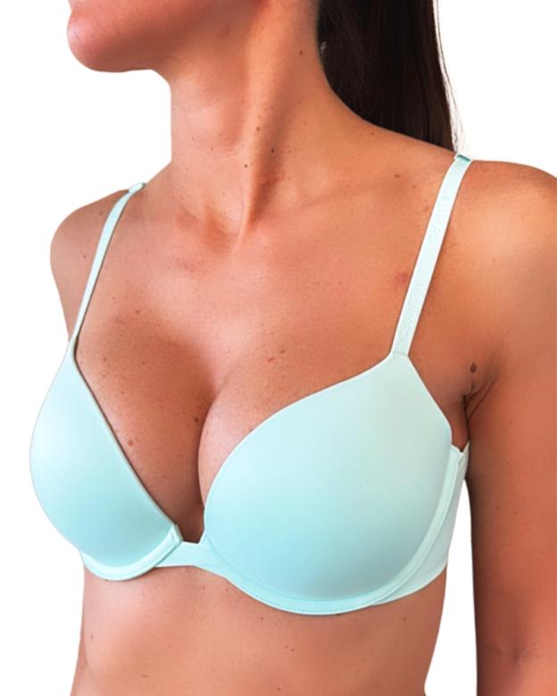 Dámska push-up podprsenka Calvin Klein QF7315 mint