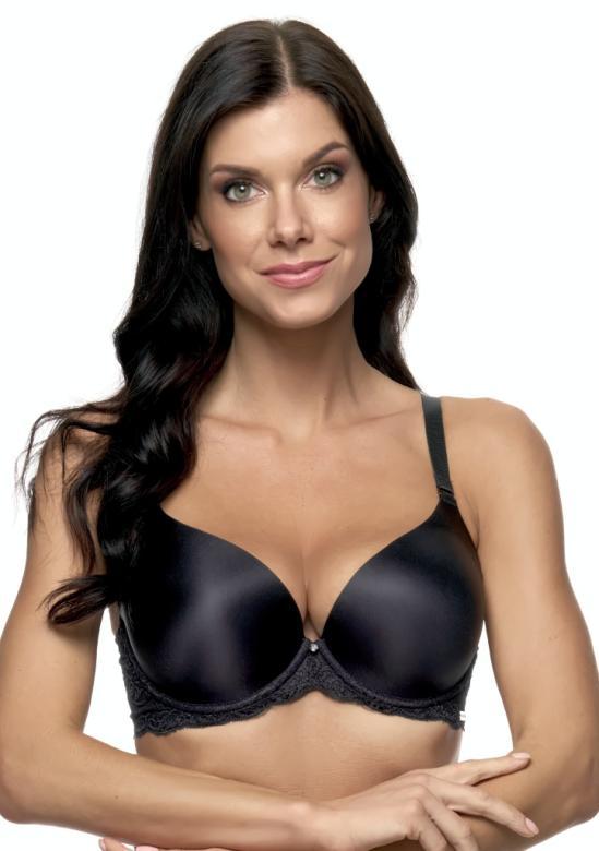 Dámska push-up podprsenka Fantasy 00701 čierna