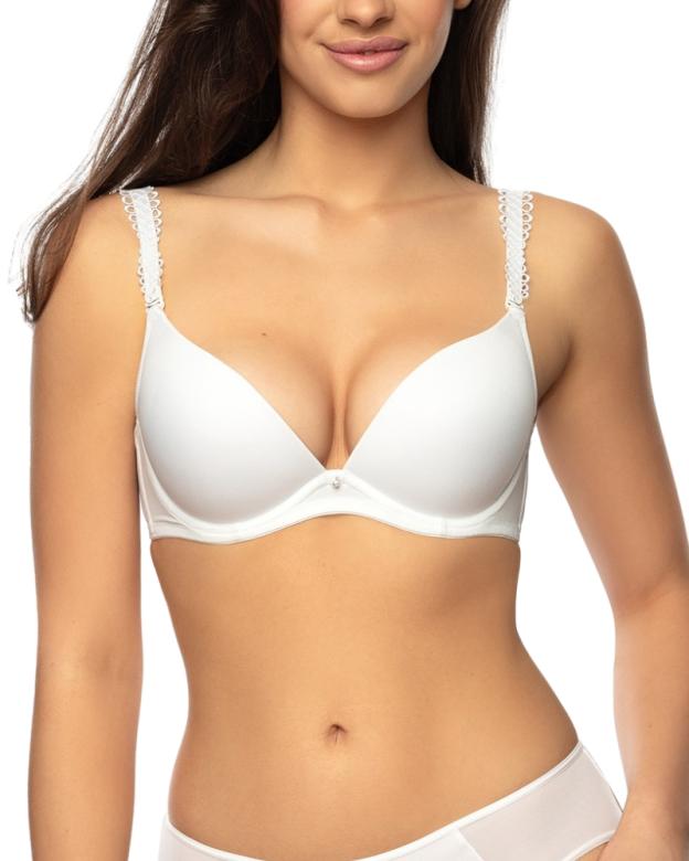 Dámska push-up podprsenka Viania 24458 biela