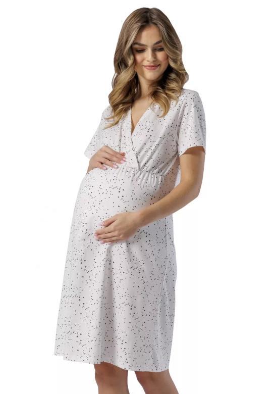 Dámska tehotenská nočná košeľa Lala 1588 LEVEZA