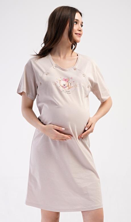 Dámska tehotenská nočná košeľa Vienetta Secret Enjoy