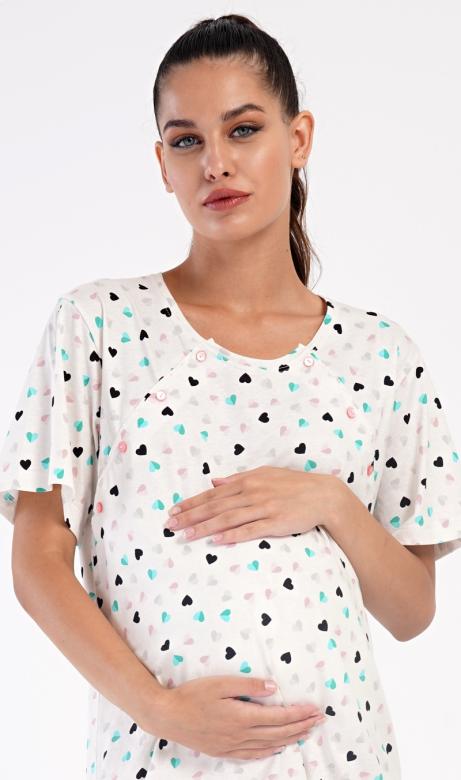 Dámska tehotenská nočná košeľa Vienetta Secret Sara