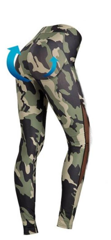 Dámske push-up legíny dlhé Litex 9C553