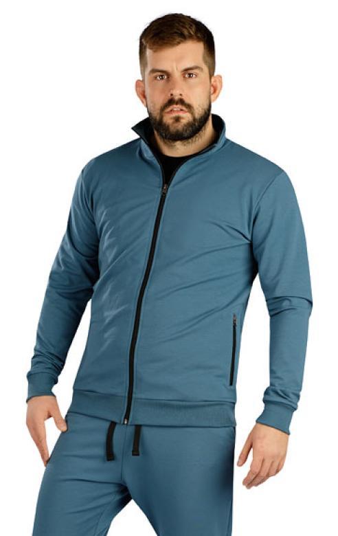 Pánska mikina na zip Litex 5E288