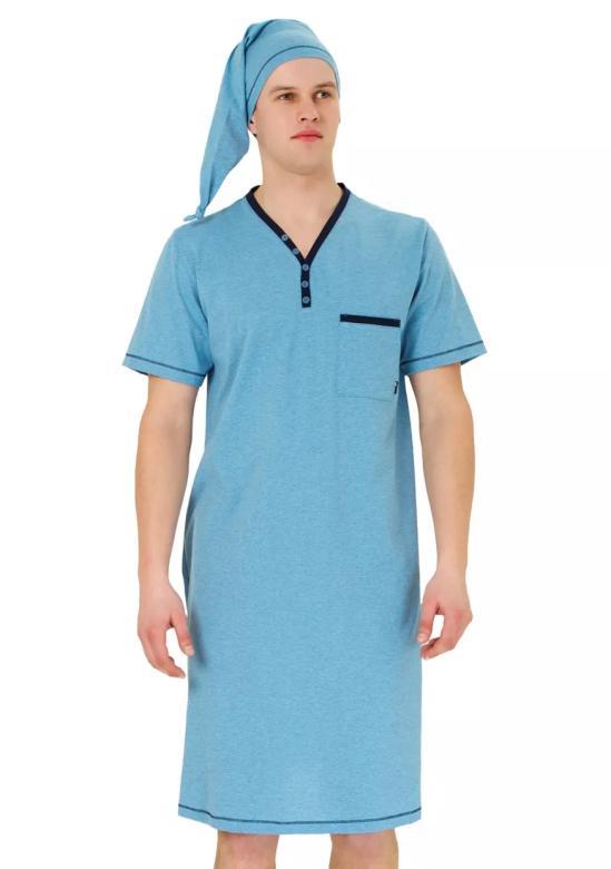 Pánska nočná košeľa Bonifacy 357/04 HOTBERG