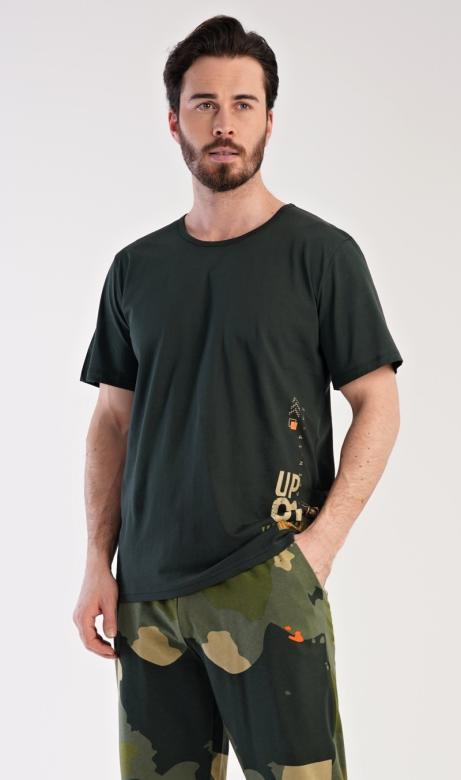 Pánske dlhé pyžamo Vienetta Secret Army