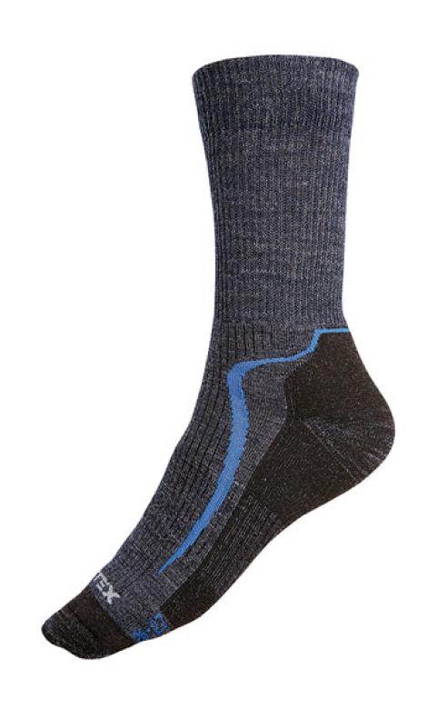 Športové vlnené ponožky MERINO Litex 9A030