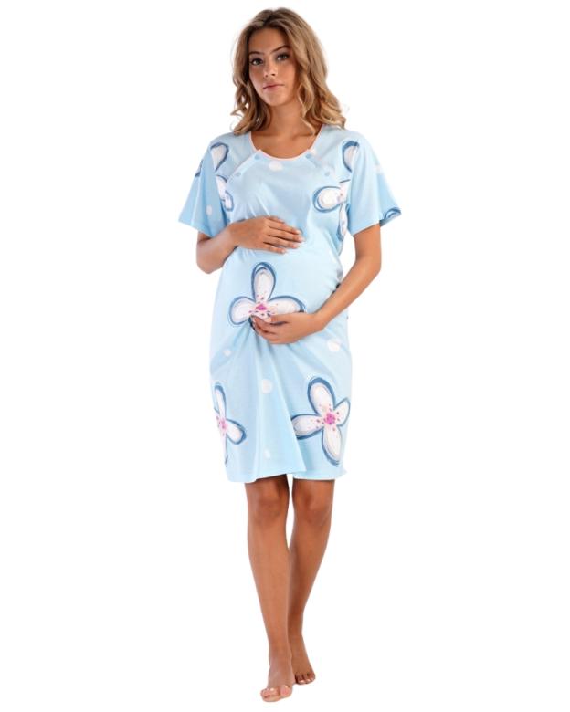 Tehotenská dámska nočná košeľa Vienetta Secret Veronika